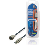 Bandridge kabel USB 3.0 USB A vidlice - USB A zásuvka prodlužovací kulatý 1.00 m