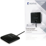 König čtečka Smart Card USB 2.0 Černá