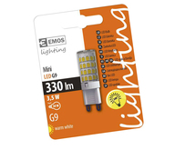 Emos G9 3.5W 230V LED žárovka